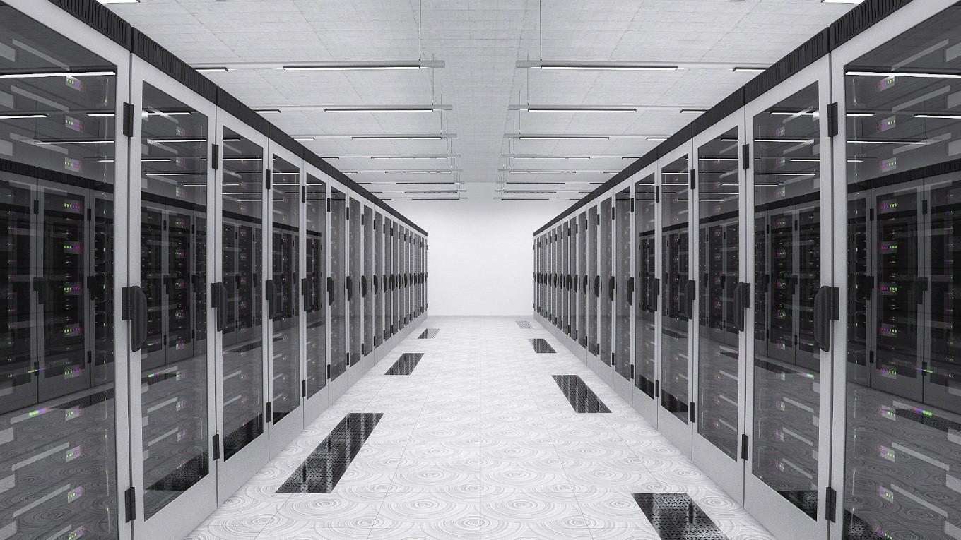 Large computer data center